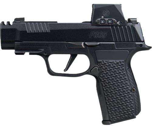 G365AXG380CLURX.jpg SIG P365 AXG LUXE 380ACP 3.1" - 2-PORT W/ROMEO-X (3)12RD BLACK - Image 1