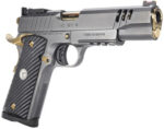 GIRSAN MC1911 NEGOTIATOR 45ACP - MATCH TITANIUM/GOLD 8RD TALO - Image 3