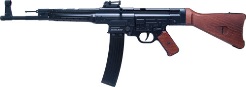 G4440011.jpg BL MAUSER STG44 22LR 16.5" - 25-SH NATURAL WOOD STOCK BLACK - Image 1