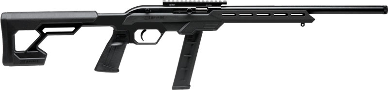 G45120Z.jpg SAVAGE 64 PRECISION 22LR 20RD - 16.5" HB SYNTHETIC CHASSIS BLK - Image 1