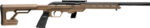 SAVAGE 64 PRECISION 22LR 10RD - 16.5" HB SYNTHETIC CHASSIS FDE