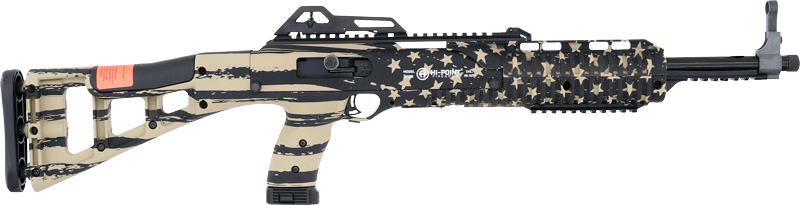 G4595TSFLGFDE.jpg HI-POINT CARBINE 45ACP 17.5" - TB 9RD GRAND UNION FLAG FDE - Image 1