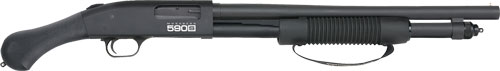 G51600-1.jpg MOSSBERG 590S SHOCKWAVE 12GA - 3" 18.5" CORN COB BLUED/BLACK - Image 1