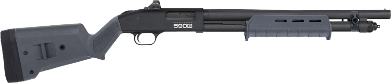 G51606-1.jpg MOSSBERG 590S MAGPUL 12GA 9RD - 18.5" 3" MATTE SYN W/HS407K - Image 1