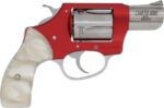 CHARTER ARMS CHIC LADY 38SPL - 2" RED FR/SS BBL PEARLITE GRIP