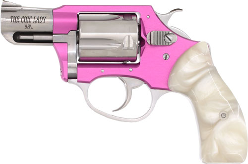 G53839_5.jpg CHARTER ARMS CHIC LADY 38SPL - 2" PINK/SS - Image 1