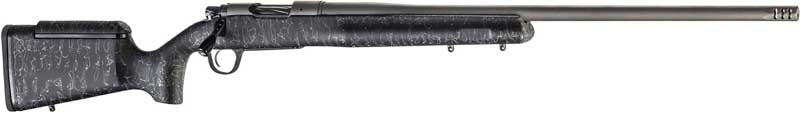 G8010201800.jpg CHRISTENSEN MESA LR 7MM PRC - 26" THREAD TUNGSTEN/BLACK-GRAY - Image 1