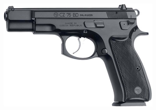 G91130.jpg CZ 75-BD 9MM FS 16RD MAG BLACK - POLYCOAT FINISH - Image 1