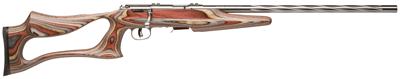 G92750-1.gif SAVAGE 93-BSEV 22WMR 21" HB - FLUTED ACU-TGR SS/BRN LAM EVO - Image 1