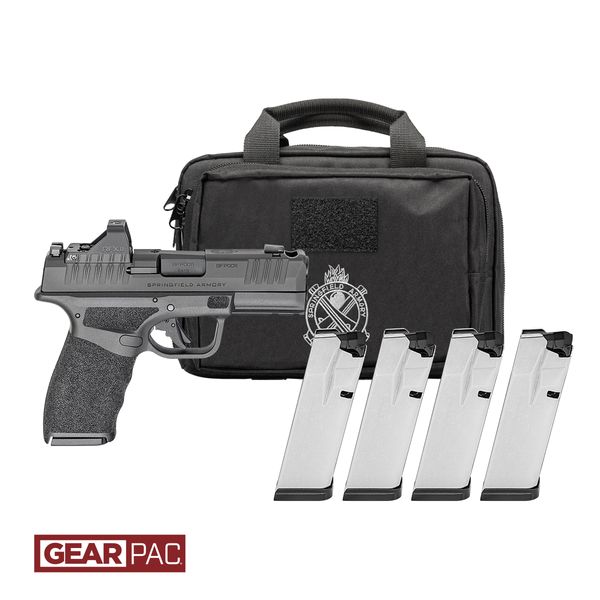 G9379BOSPCACOMP.jpg SPRINGFIELD HELLCAT PRO COMP - 9MM 3.8" 10RD CA 4 MGS GEARPAC - Image 1