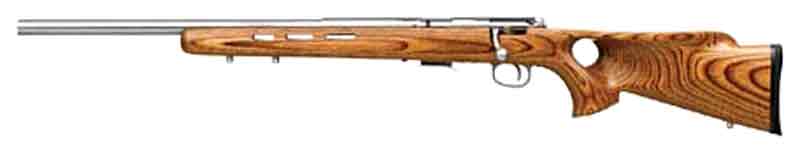 G96210-1.jpg SAVAGE 93R17-BTVLSS 17HMR LH - 21"HB ACU-TGR SS/BR LAM T-HOLE - Image 1