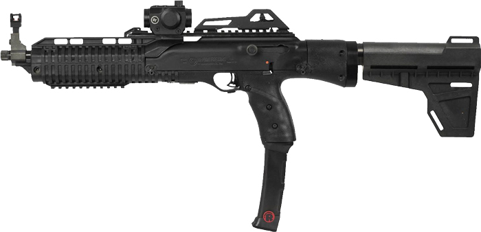 G995PBRACERDCT.jpg HI-POINT PISTOL 9MM 10RD 13.25 - " THREADED BRACE CT RED DOT - Image 1