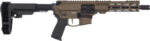 CMMG PISTOL BANSHEE MKGS 9MM - 8" EJECTOR RIP BRACE BRONZE