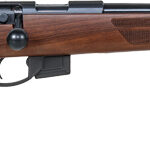 ANSCHUTZ 1761 HB 22LR 18" TB - BLUED/WALNUT CLASSIC 2-STG