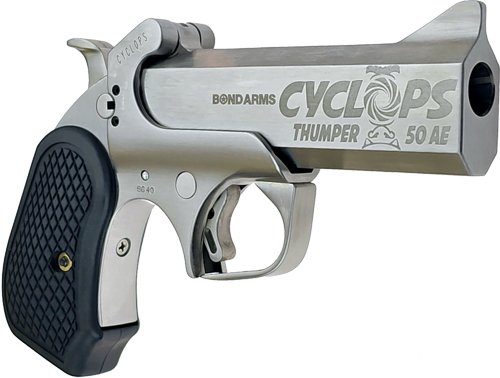 GBACYP50AE.jpg BOND ARMS CYCLOPS 50AE SS - 4.25" B6 EXTENDED GRIP - Image 1