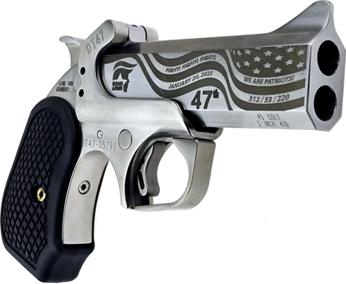 GBADT47SATIN.jpg BOND ARMS DT47 TRUMP LIMITED - EDITION 45/410 4.25" & HOLSTER - Image 1
