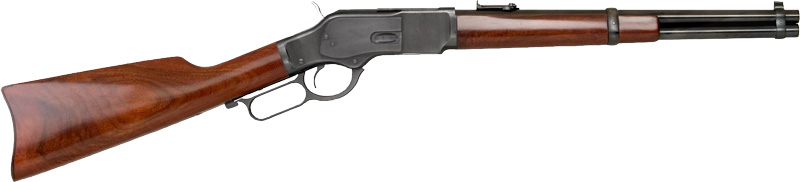 GCA211.jpg CIMARRON 1873 TRAPPER RIFLE - 45LC 16" BLUED WALNUT - Image 1