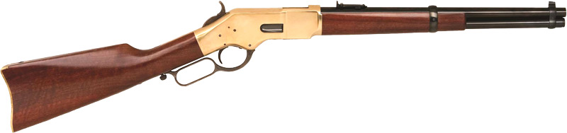 GCA235_1.jpg CIMARRON 1866 YELLOWBOY 45LC - 16" BRASS/BLUED WALNUT - Image 1