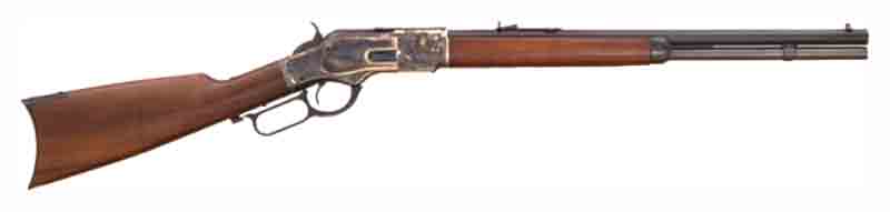 GCA271.jpg CIMARRON 1873 SHORT RIFLE - 357/38 20" CC/BLUED WALNUT - Image 1