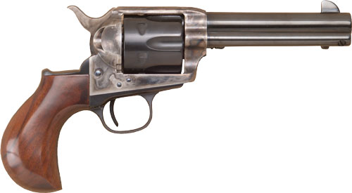 GCA347.jpg CIMARRON THUNDERER 45LC - FS 4.75" CC/BLUED WLNT BIRDSHD - Image 1