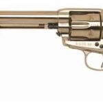CIMARRON CAVALRY SCOUT 45LC - FS 7.5" POLISHED NICKEL/WALNUT