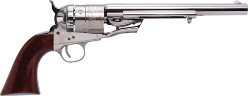 GCA9052N00.jpg CIMARRON 1860 RICHARDS-MASON - TYP2 45LC 8" FS NICKEL WALNUT - Image 1