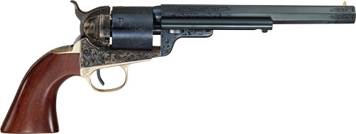 GCA925C00WBH.jpg CIMARRON 1851RM WB HICKOK - 38SPL CHARCOAL BLUED ENGRAVED - Image 1