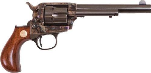 GCA982_1.jpg CIMARRON LIGHTNING 38 SPECIAL - FS 5.5" CC/BLUED WLNT BIRDSHD - Image 1