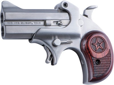 GCD45410.jpg BOND ARMS COWBOY DEFENDER - 45LC/410 2.5" 3"BBL. SS WOOD - Image 1