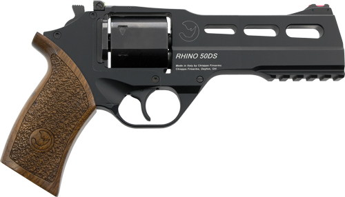 GCF340278.jpg CHIAPPA RHINO 50SA 9MM - 5" ADJ. SIGHT BLACK/WALNUT - Image 1