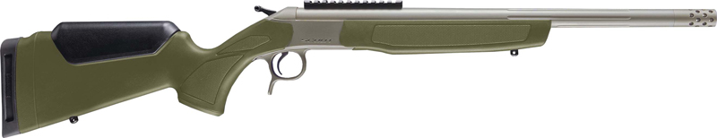GCR4441SGZ-1.jpg CVA SCOUT TD V3 400 LEGEND 20" - STAINLESS/OD GREEN SYNTHETIC< - Image 1