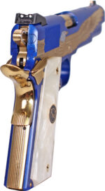 IVER JOHNSON EAGLE MAJESTIC - 1911 45ACP 8RD ENGRAVED GOLD - Image 3