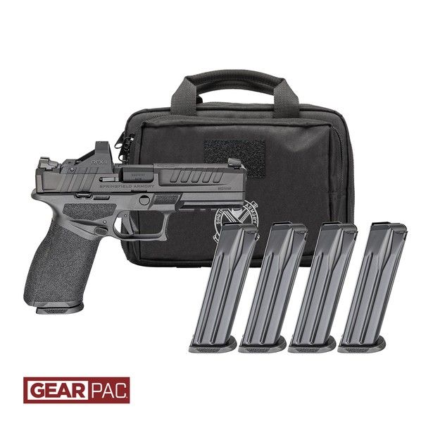 GEC9459BLCPAC.jpg SPRINGFIELD ECHELON 9MM 4.5" - 10RD 4 MAGS GEAR PAC - Image 1