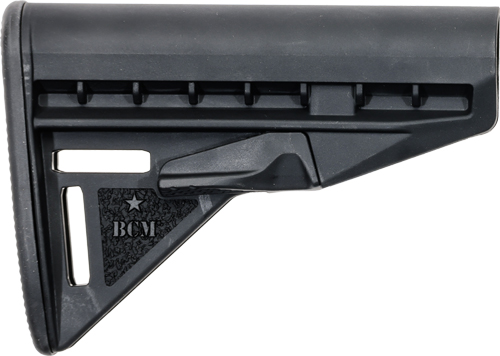 GFSMOD3BLK.jpg BCM STOCK MOD 3 BLACK - FITS AR-15 MIL-SPEC - Image 1