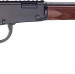 HENRY H1 SPORTER LEVER RIFLE - 22/S/L/LR 18.5" BLUED WALNUT