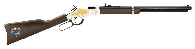 GH004TT-1.jpg HENRY H4 TRUCKERS TRIBUTE ED. - 22S/L/LR 20" OCTAGON ENGRAVED - Image 1