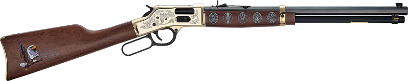 GH006GES2_1-1.jpg HENRY H6 EAGLE SCOUT TRIB. 2ND - ED 44MAG OCTAGON ENGRAVED - Image 1
