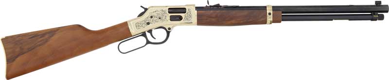 GH006GMD-1.jpg HENRY H6 BIG BOY BRASS 357/38 - SIDE GATE 20" OCT DELUXE ED. - Image 1