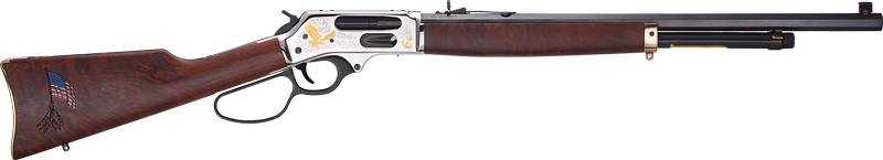 GH010BGMC_1-1.jpg HENRY H10 SPIRIT OF THE CORPS - 45-70 GOVT 22" OCTAGON WALNUT - Image 1