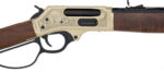 HENRY H10 BRASS SIDE GATE - 45-70 20" BRASS WNUT WILDLIFE - Image 4