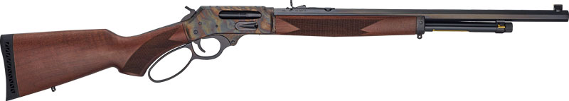 GH010GCC-1.jpg HENRY H10 CASE HARDENED SIDE - GATE 45-70 22" OCT. WALNUT LL - Image 1