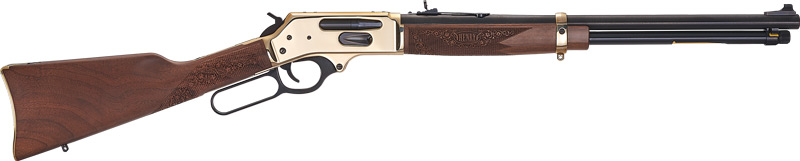 GH024360BH-1.jpg HENRY H24 SIGNATURE RIFLE - 360BH 20" BRASS WALNUT - Image 1