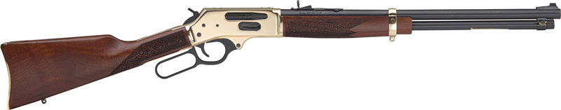 GH0243855-1.jpg HENRY H24 SIGNATURE RIFLE - 38-55 WIN 20" BRASS WALNUT - Image 1