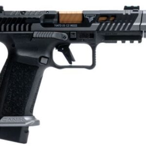 CANIK TTI COMBAT 9MM 4.6" BBL - OR FS 2-18RD MAGS COMBAT SMOKE