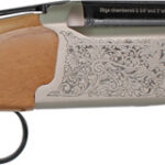 IVER JOHNSON 600 O/U 28GA - 28"VR MATTE BLONDE WOOD
