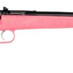 CRICKETT RIFLE G2 22LR PINK - SYNTHETIC/GOLD WEB BLUED