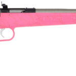 CRICKETT RIFLE G2 22LR PINK - SYNTHETIC/GOLD WEB STAINLESS