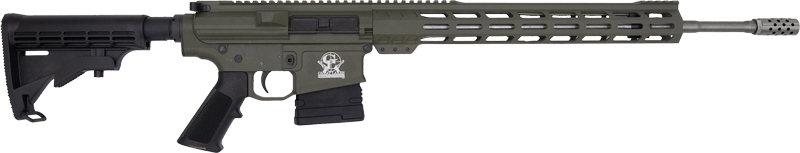GL1065SSODG-1.jpg GLFA AR10 RIFLE 6.5CM 20" S/S - BBL 10-SHOT OD GREEN - Image 1