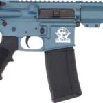 GLFA AR15 PISTOL 223 WYLDE - 7.5" NITRIDE BARREL BLUE