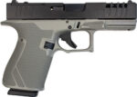 GLFA 19 STRIKER 9MM 4" 15 SHOT - BLACK SLIDE BULL SHARK FRAME